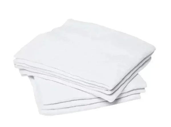 Pano de Limpeza Branco 52x68 cm Caebi 90g Unidade