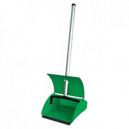 Pá Coletora Pop Verde com Cabo de Alumínio – Unidade