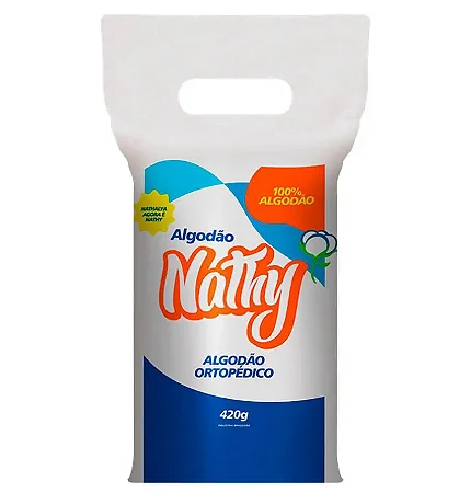 Algodão Ortopédico Nathy Em Rolo 420G