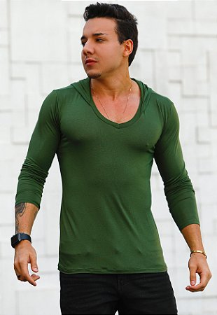 Camiseta Touca Verde Militar