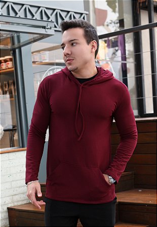 Blusa Moletinho Marsala