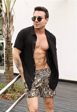 Shorts Crepe Light Estampado