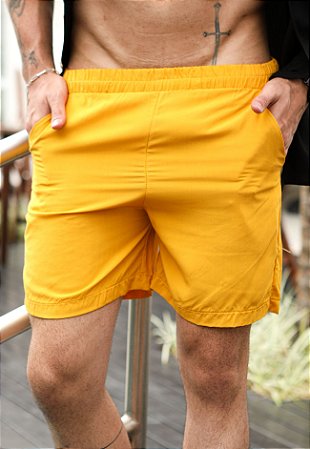 Shorts Viscose Amarelo