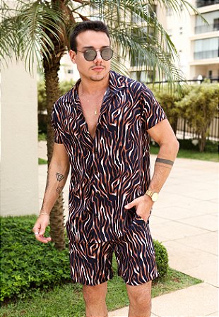 Conjunto Viscose Estampado