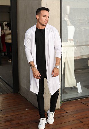 Cardigan Sobretudo Branco