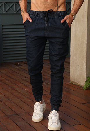 Calça Masculina Jogger Jeans