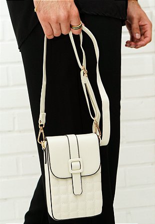 Bolsa Alça Off White