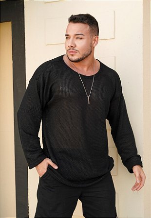 Blusa Tricot Oversized