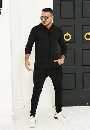 Conjunto Lã Preto