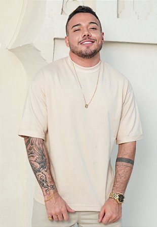 Blusa Oversized Bege