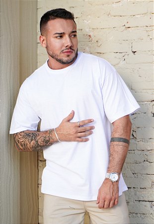 Camiseta Oversized Branca