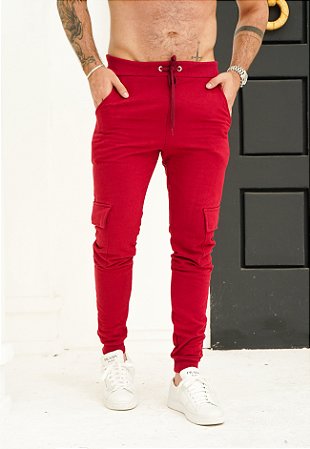 Calça Moletom Cereja