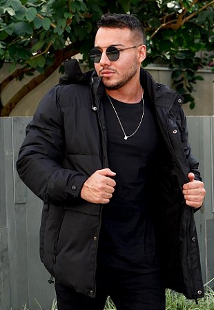 Jaqueta Puffer Preta