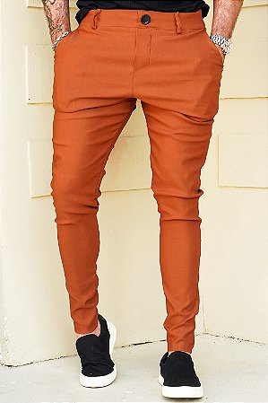 Calça Skinny Caramelo