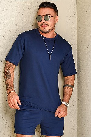 Conjunto Oversized Azul Marinho