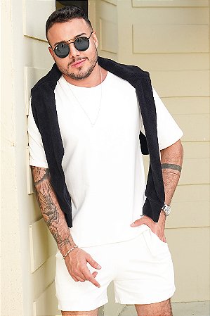 Conjunto Oversized Off White
