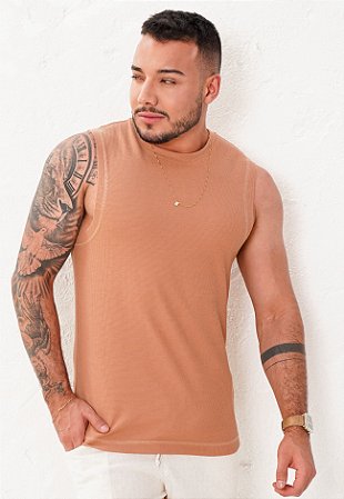 Regata Texturizada Nude