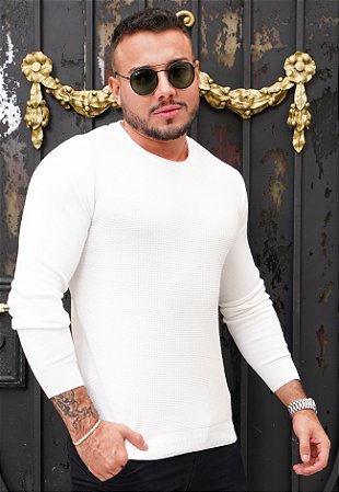 Suéter Tricot Branco