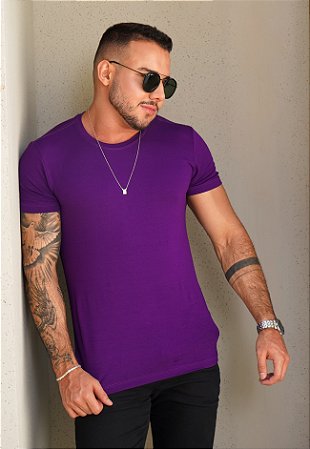 Camiseta Segunda Pele Roxa