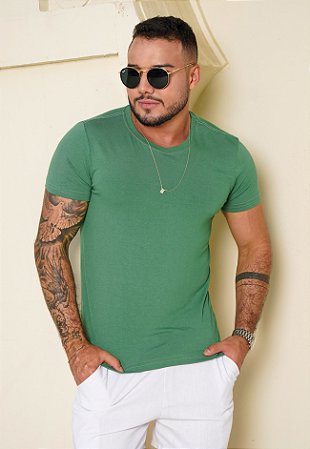 Camiseta Segunda Pele Verde Bandeira