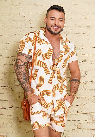 Conjunto Viscolinho Estampado