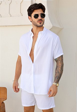 Conjunto Viscose Branco