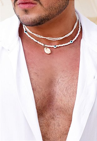 Colar Choker Miçanga