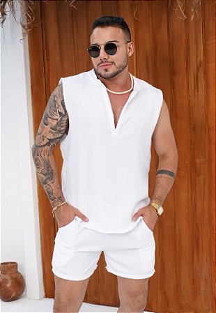 Conjunto Linho Air Flow Off White