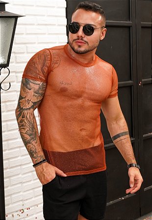 Camiseta Tule Cobre