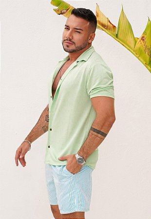 Camisa Tricot Verde