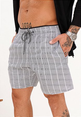 Shorts Tactel Listrado