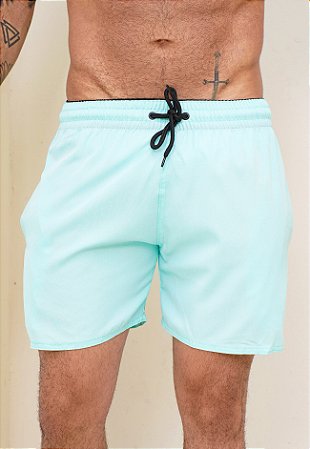 Shorts Tactel Verde Água