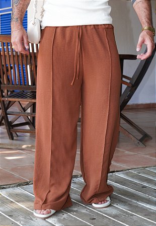Calça Duna Marrom Chocolate