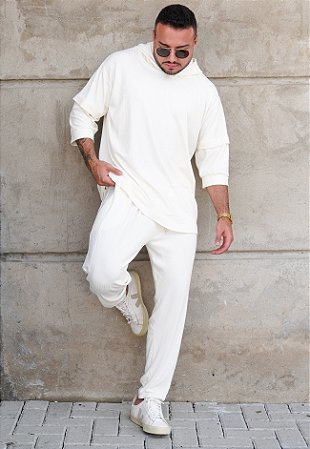 Conjunto Oversized Off White