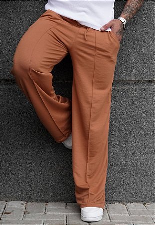 Calça Moletinho Caramelo