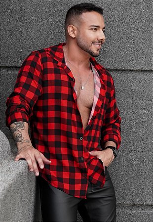 Camisa Viscose Xadrez