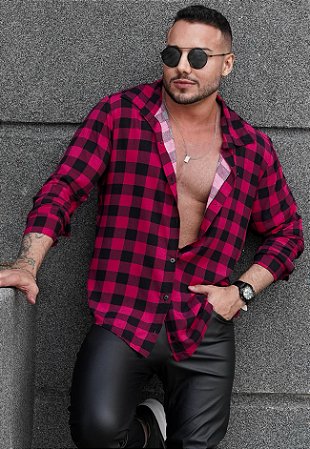 Camisa Viscose Xadrez