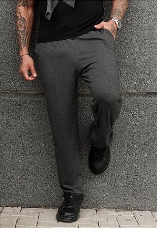 Calça Viscolycra Cinza Grafite