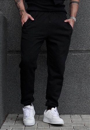 Calça Moletom Preta