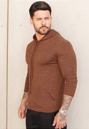 Blusa Lã Marrom Chocolate