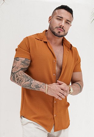 Camisa Duna Caramelo (Alta demanda – leia a descrição)