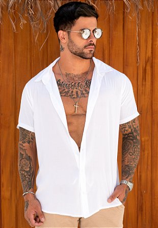 Camisa Viscose Branca