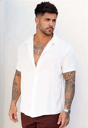 Camisa Viscose Branca