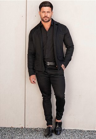 Conjunto Alfaiataria Preto