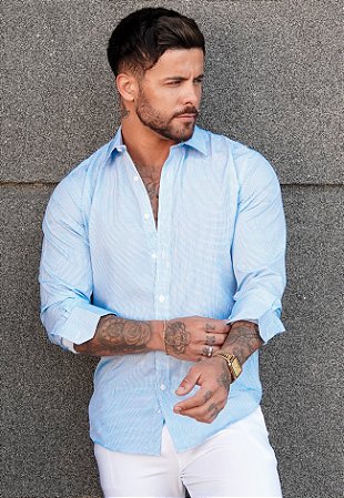 Camisa Social Estampada