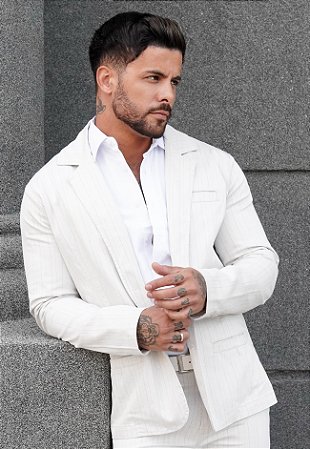 Blazer Alfaiataria Listrado