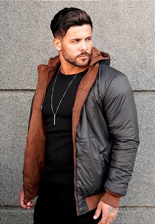 Jaqueta Suede Dupla Face