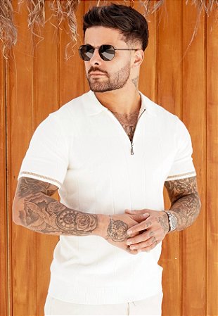 Camiseta Tricot Off White