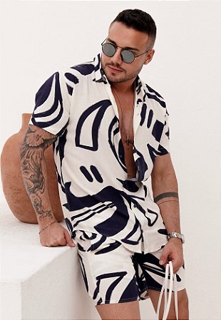Conjunto Viscolinho Estampado