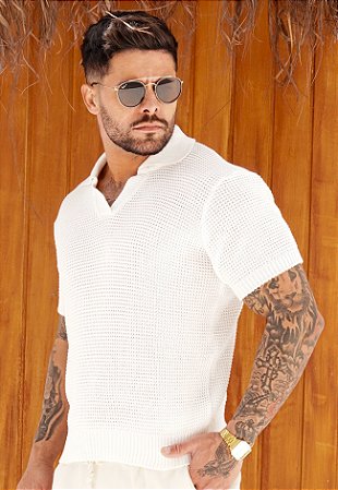 Camiseta Tricot Off White